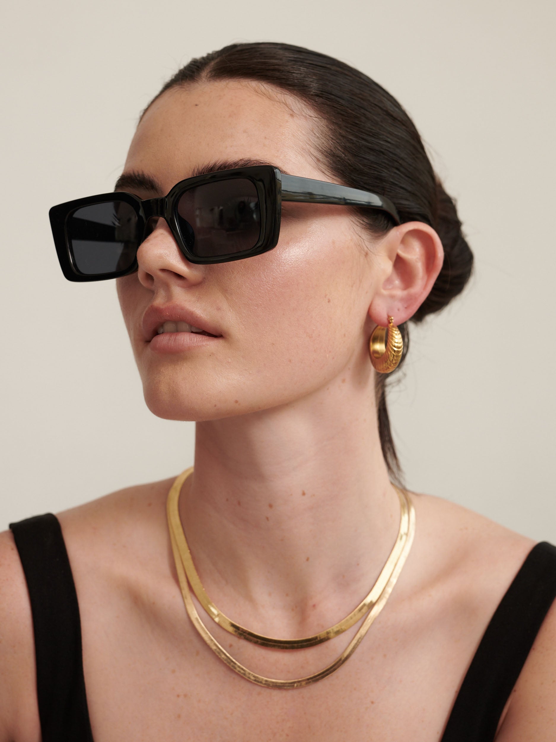 5mm Snake Necklace - 18K Gold Plated