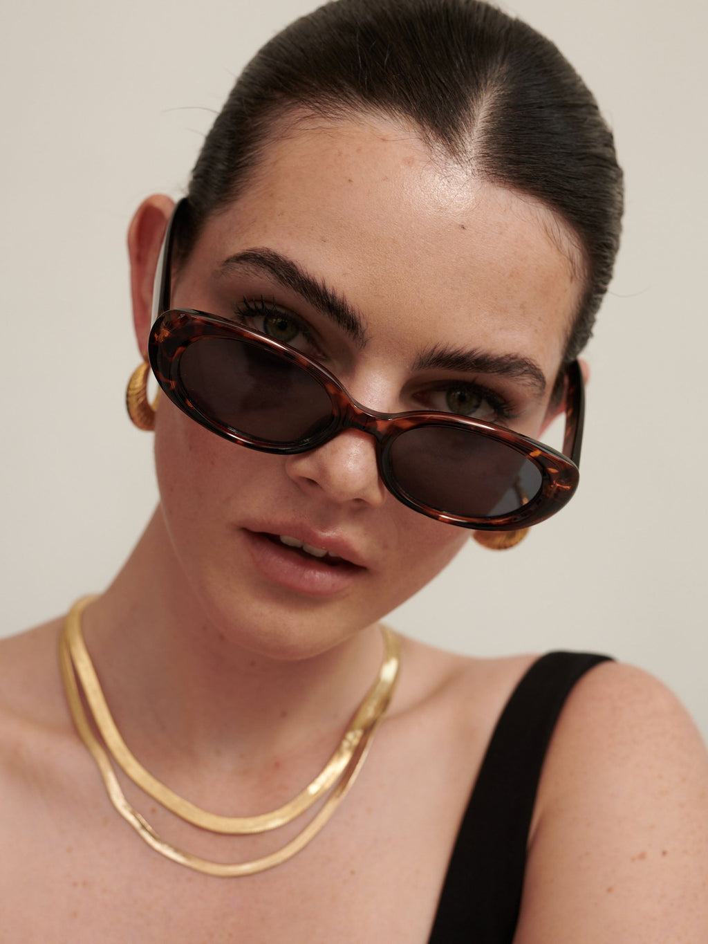 5mm Snake Necklace - 18K Gold Plated