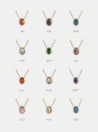 Aurora Birthstone Necklace