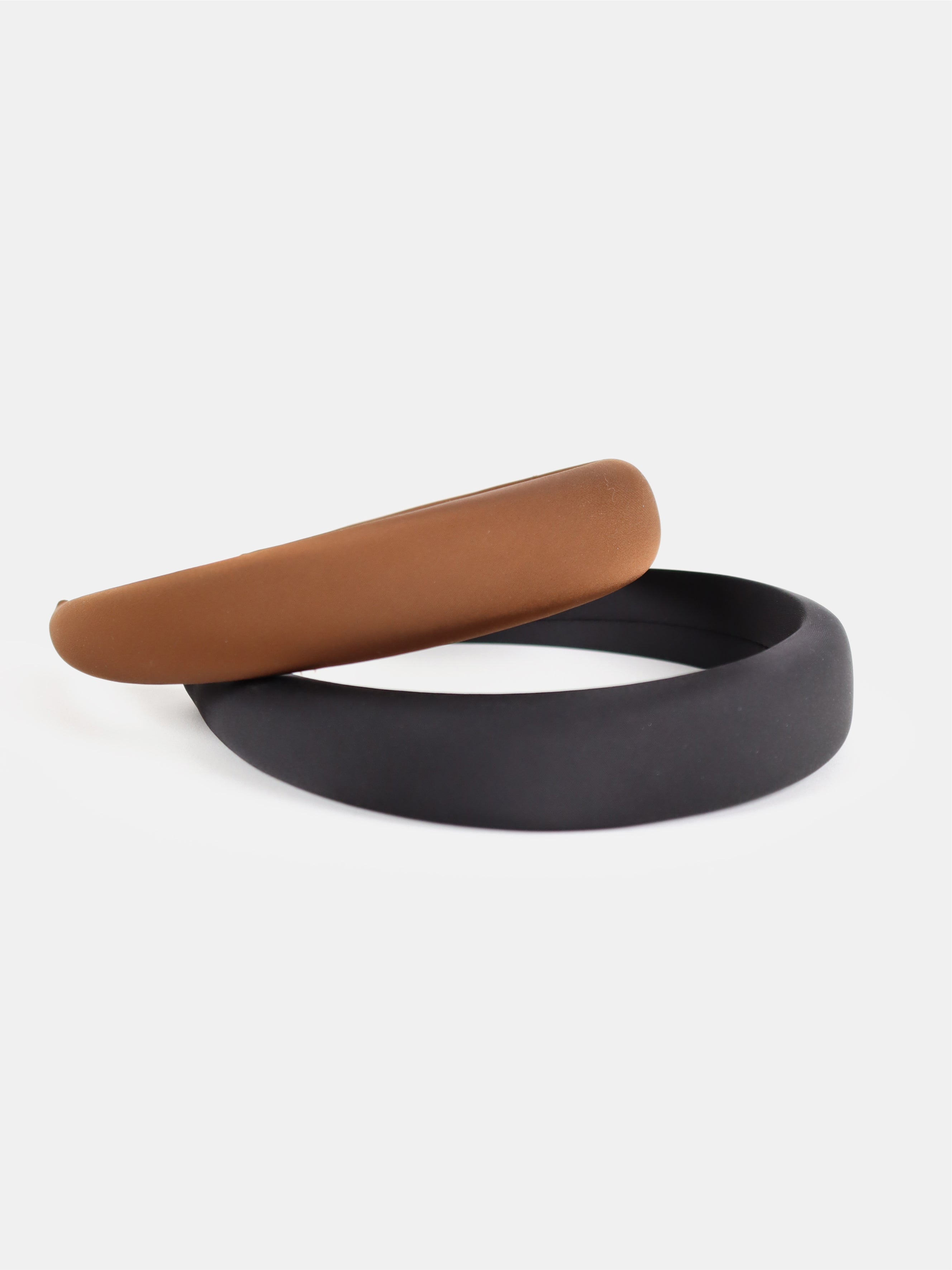 Satin Plain Padded Headband