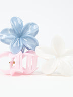 Hibiscus Resin Flower Claw Clip