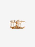 Hibiscus Metal Flower Claw Clip