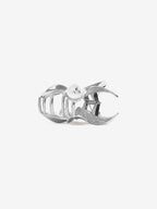 Hibiscus Metal Flower Claw Clip