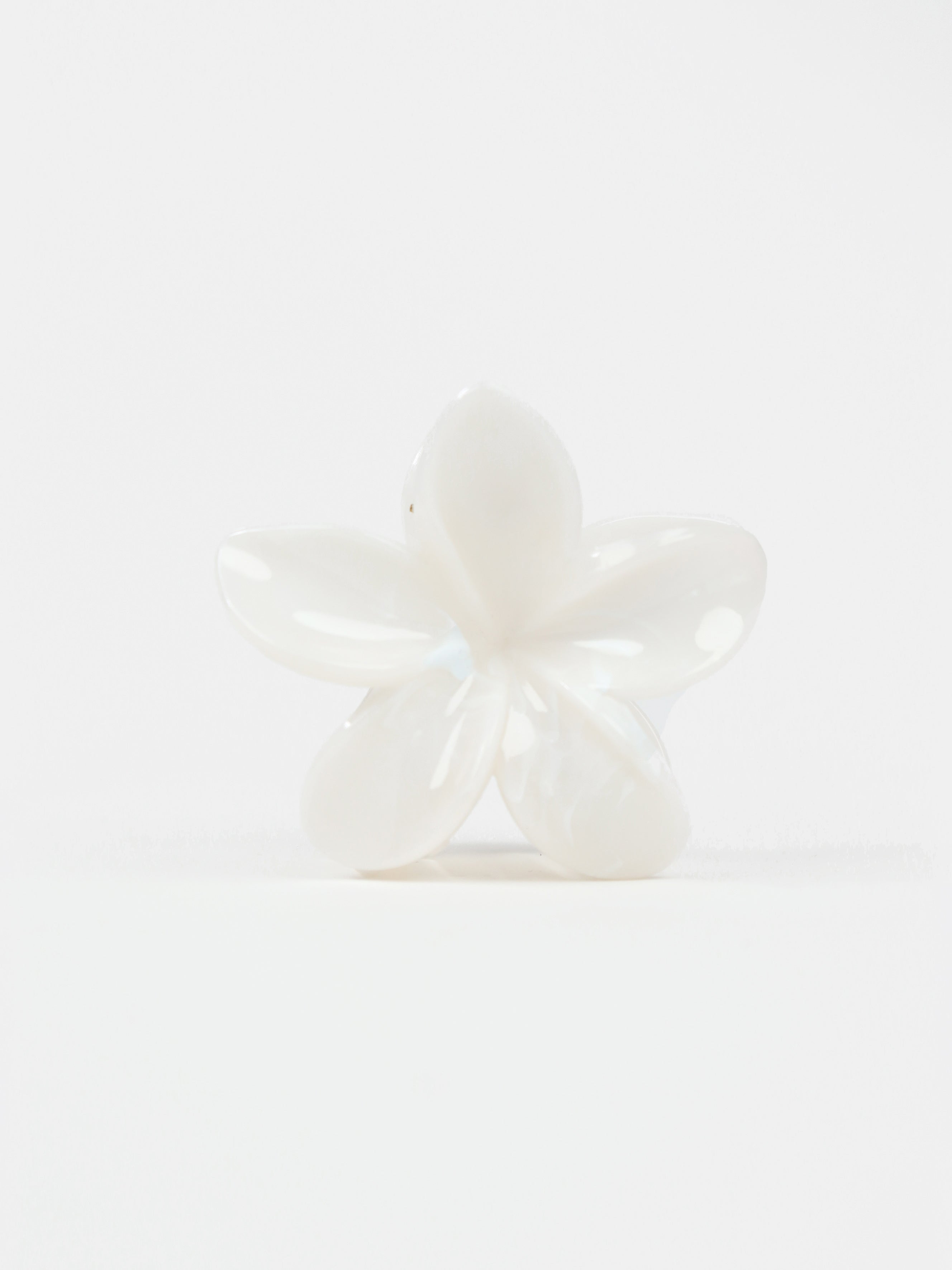 Hibiscus Resin Flower Claw Clip