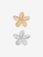 Hibiscus Metal Flower Claw Clip