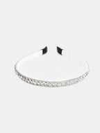 Olivia Silver Crystal Statement Headband