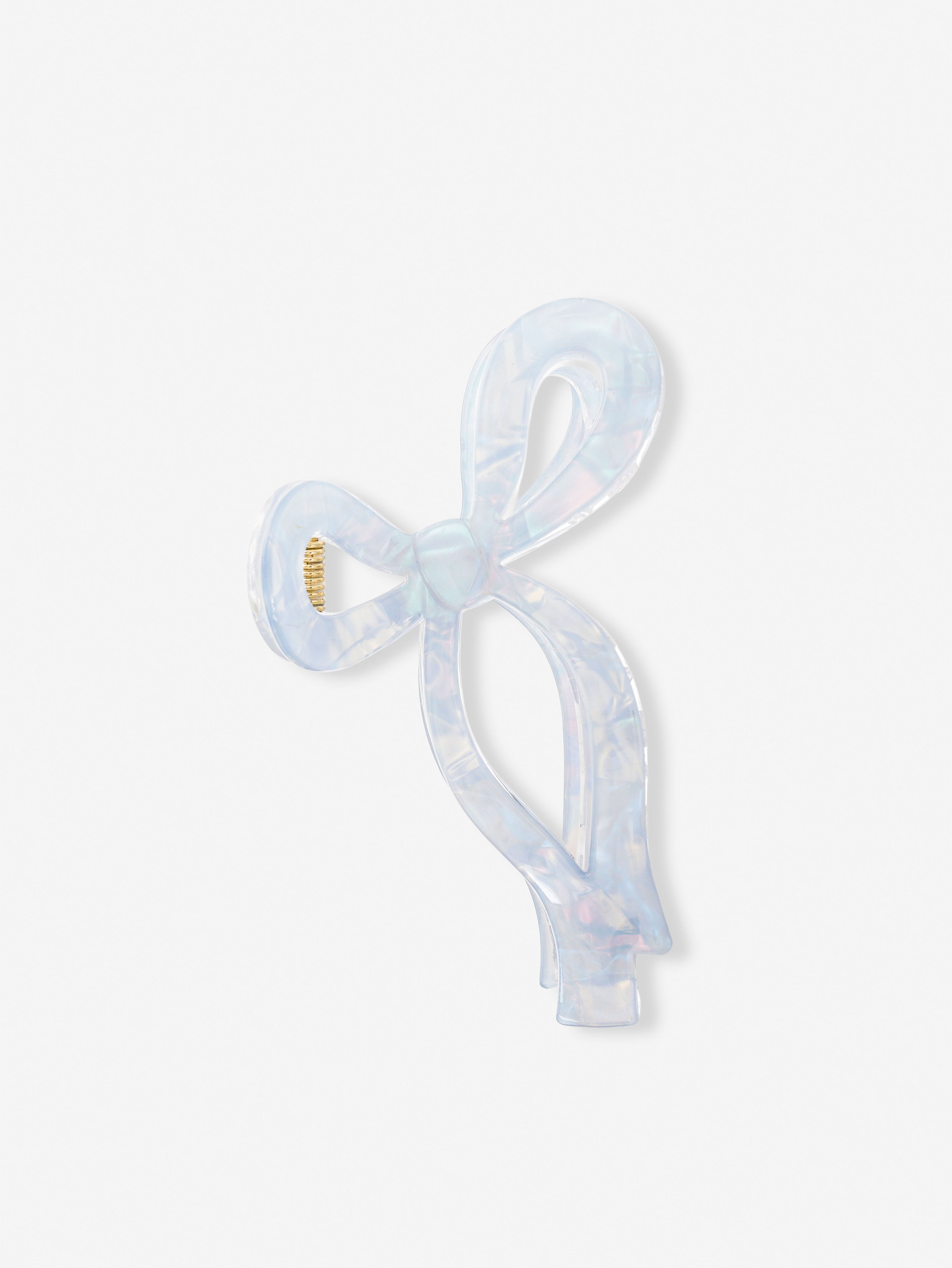 Honey Bow Acrylic Claw Clip