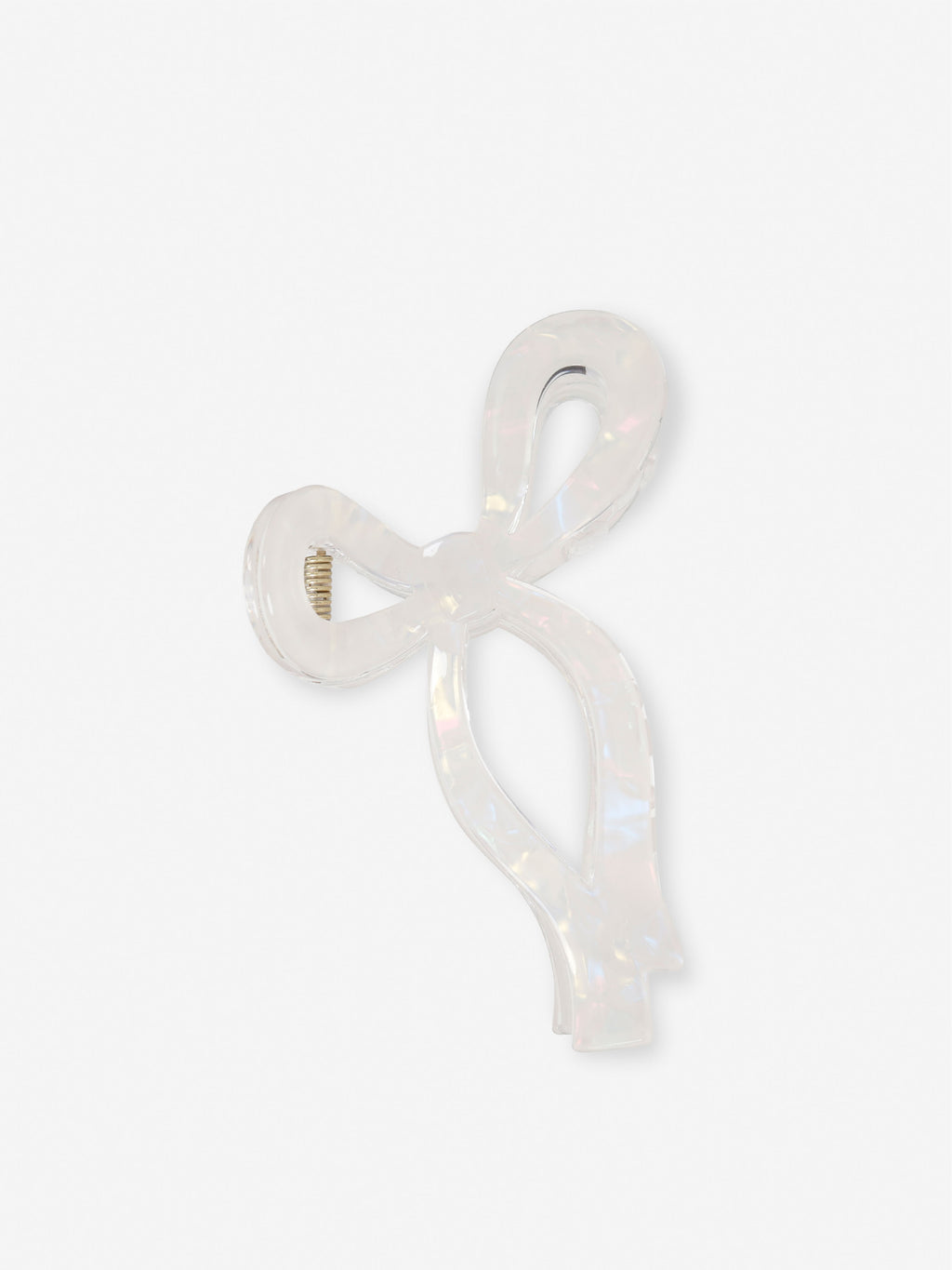 Honey Bow Acrylic Claw Clip
