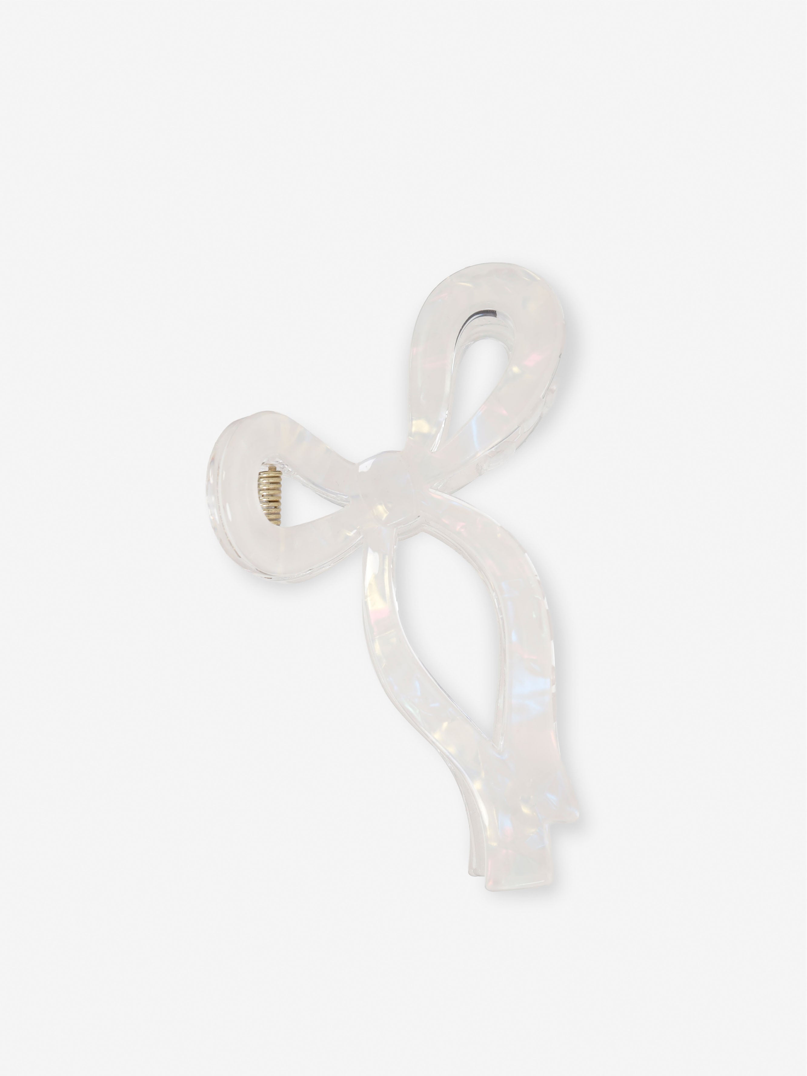 Honey Bow Acrylic Claw Clip