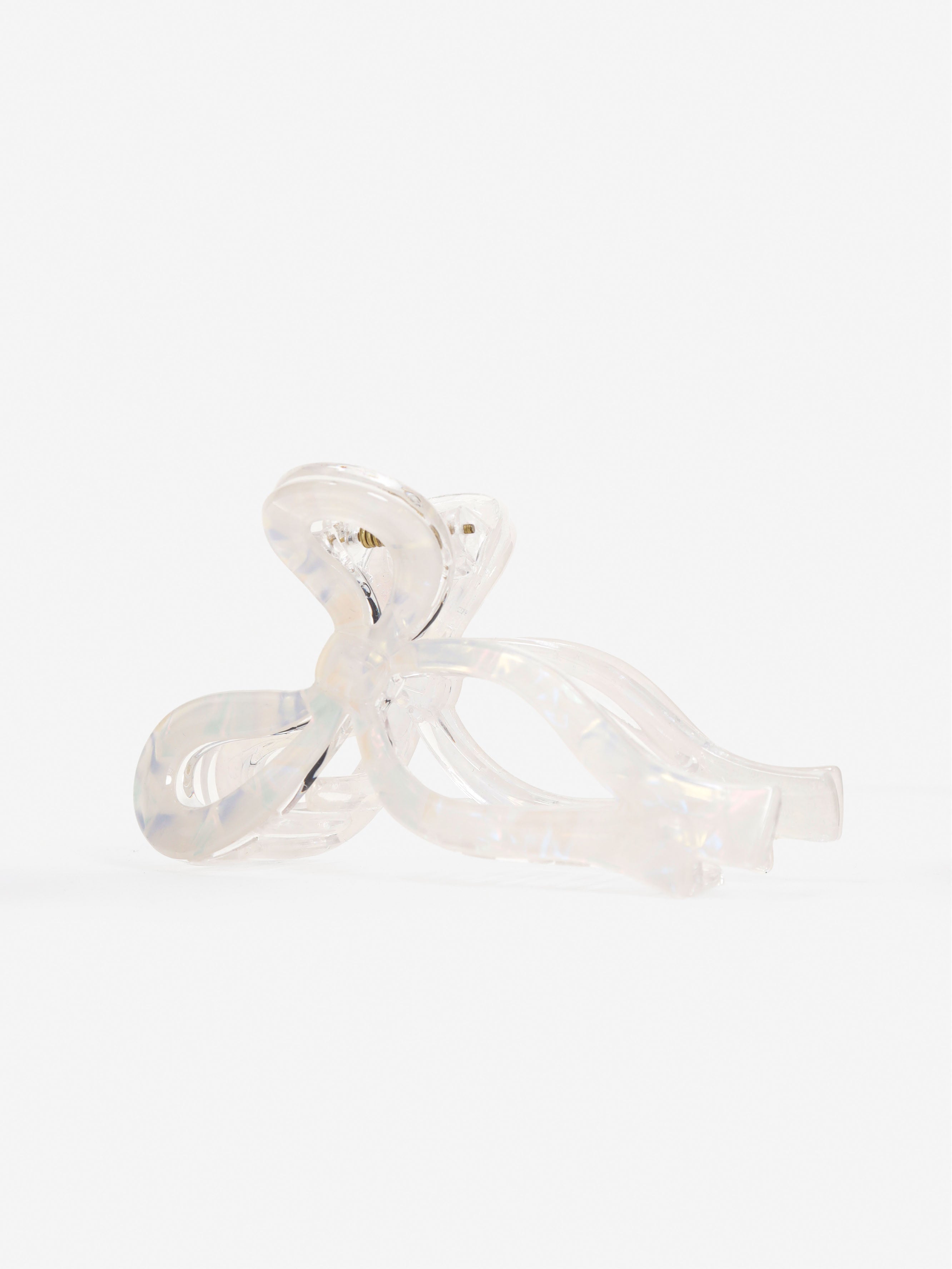 Honey Bow Acrylic Claw Clip