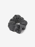 Rhinestone Statement Scrunchie in Silver
