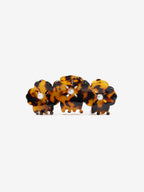 Hannah Flower Hair Claw Clip in Tort