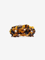 Hannah Flower Hair Claw Clip in Tort