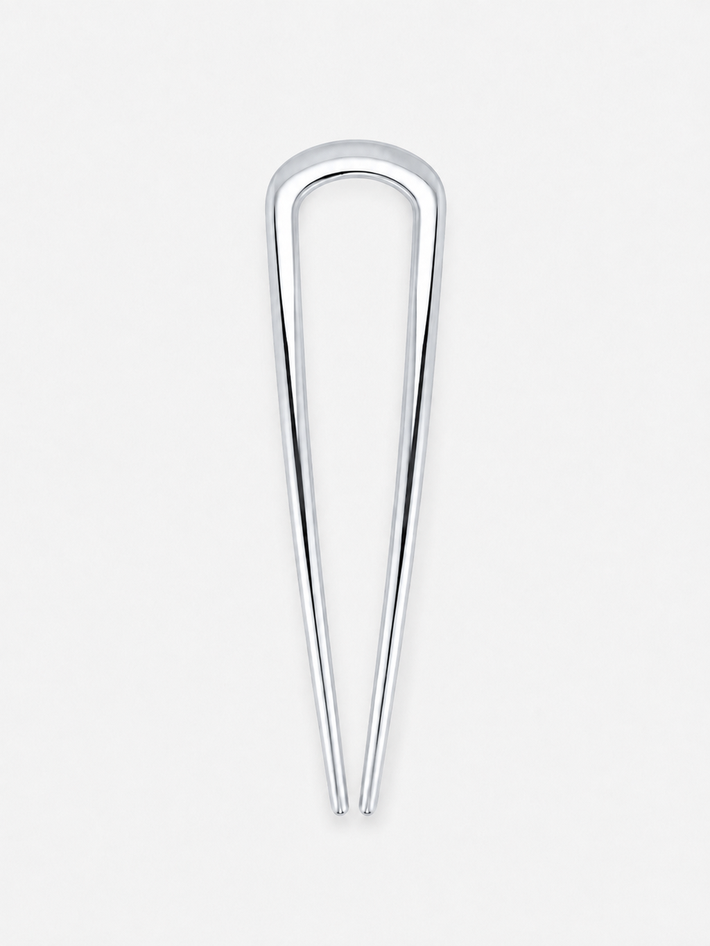 Pheobe Plain French Pin - Silver