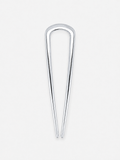 Pheobe Plain French Pin - Silver