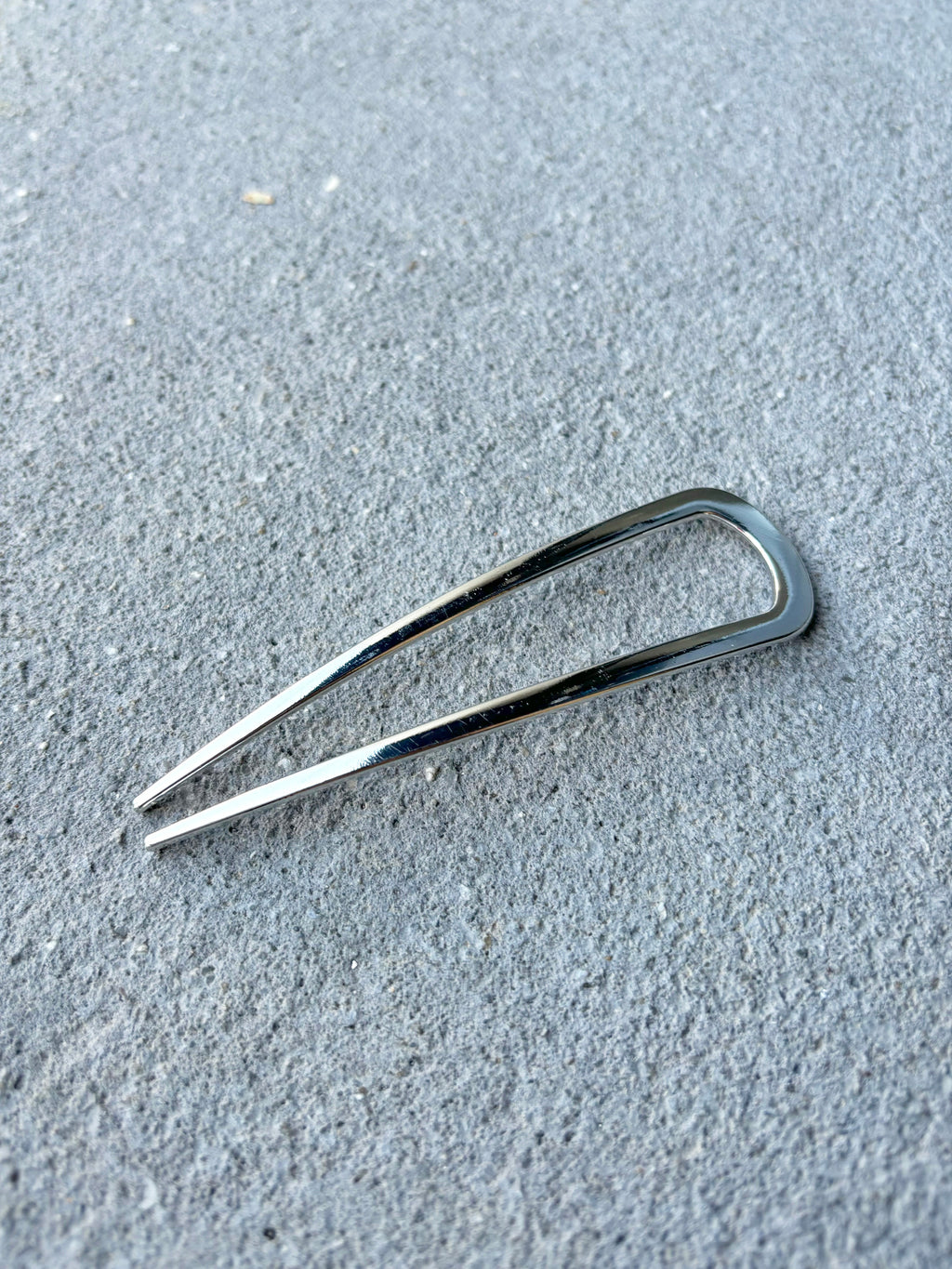 Pheobe Plain French Pin - Silver