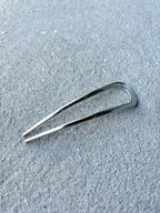 Pheobe Plain French Pin - Silver