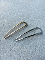 Pheobe Plain French Pin - Silver