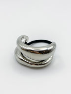 Double Pony Hair Cuff Tie