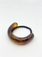 Crescent Resin Hair Cuff Tie