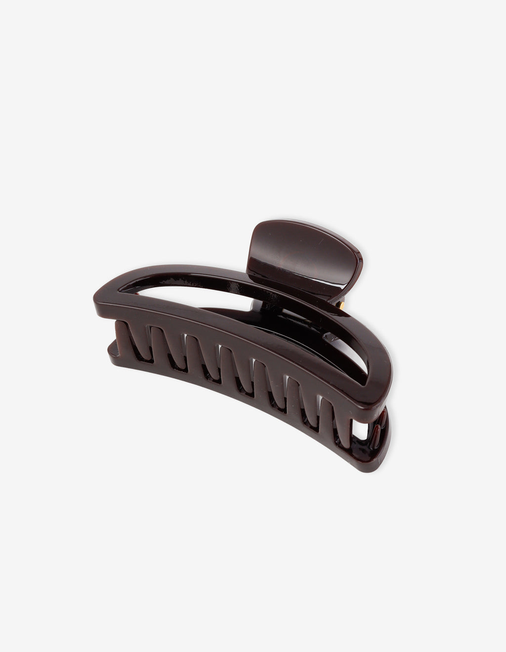Addison Hair Claw Clip - Brown