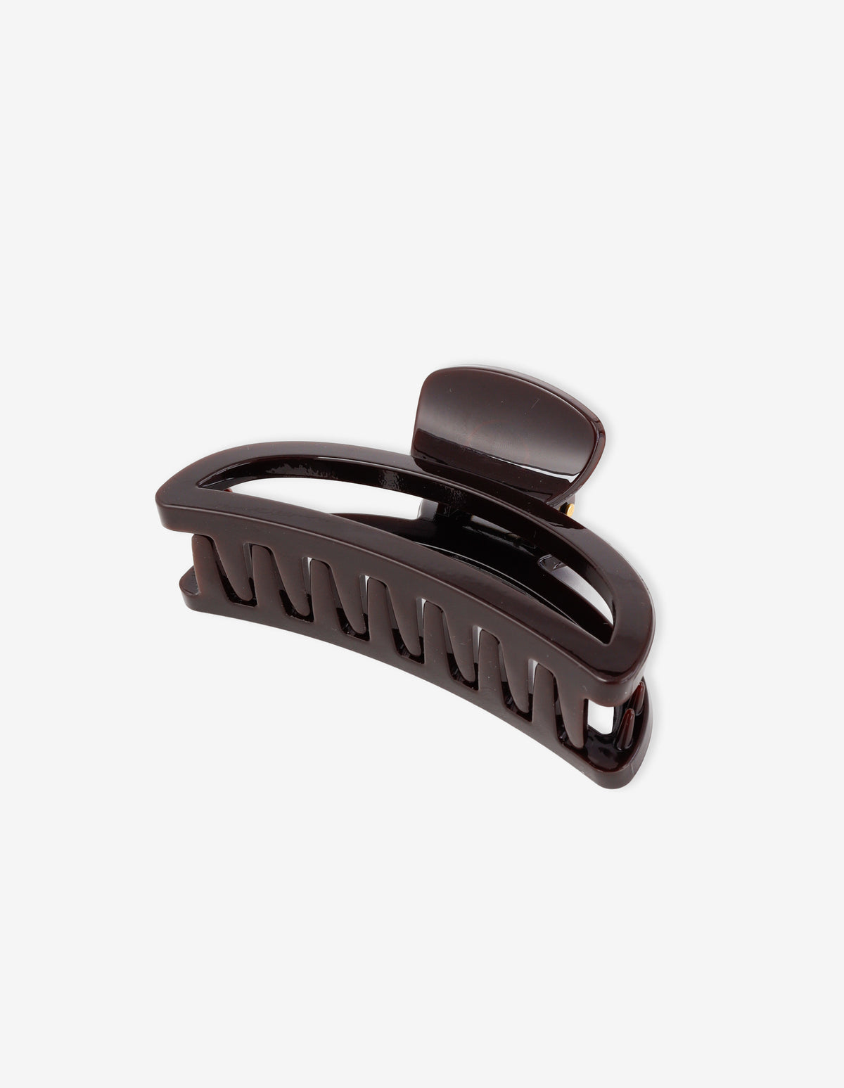 Addison Hair Claw Clip - Brown