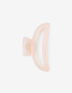 Addison Hair Claw Clip - White