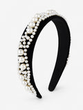 Pearl Velvet Padded Headband