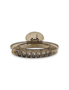 Rue Oval Hair Claw Clip - Brown