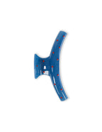 Kourtney Polka Dot Hair Claw Clip - Blue