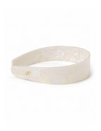 Kendall Glossy Wide Headband - Ivory
