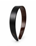 Adina Glossy Resin Headband - Brown