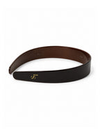 Adina Glossy Resin Headband - Brown