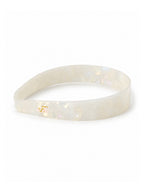Adina Glossy Resin Headband - Ivory