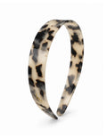 Adina Glossy Resin Headband - Light Tort