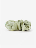 Lustre & Sage Silk Scrunchie in Sage