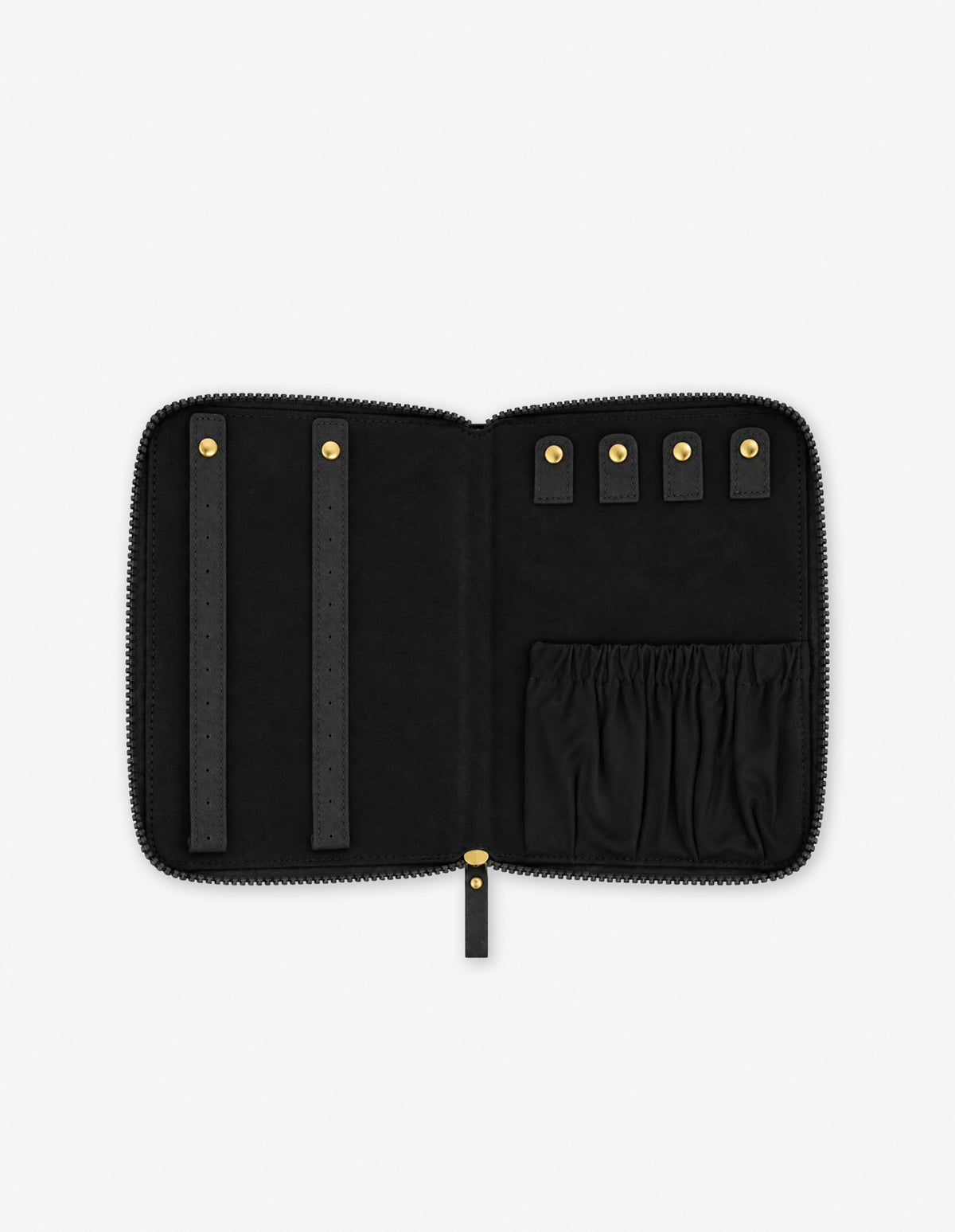 Lustre & Sage Jewellery Travel Case in Black