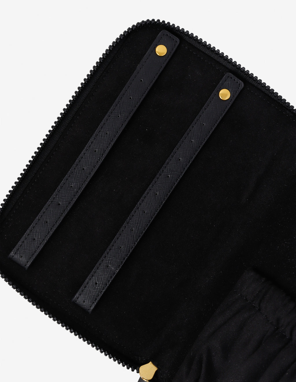 Lustre & Sage Jewellery Travel Case in Black