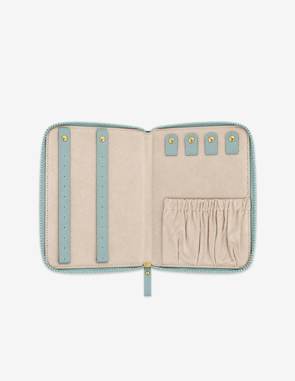Lustre & Sage Jewellery Travel Case in Sage
