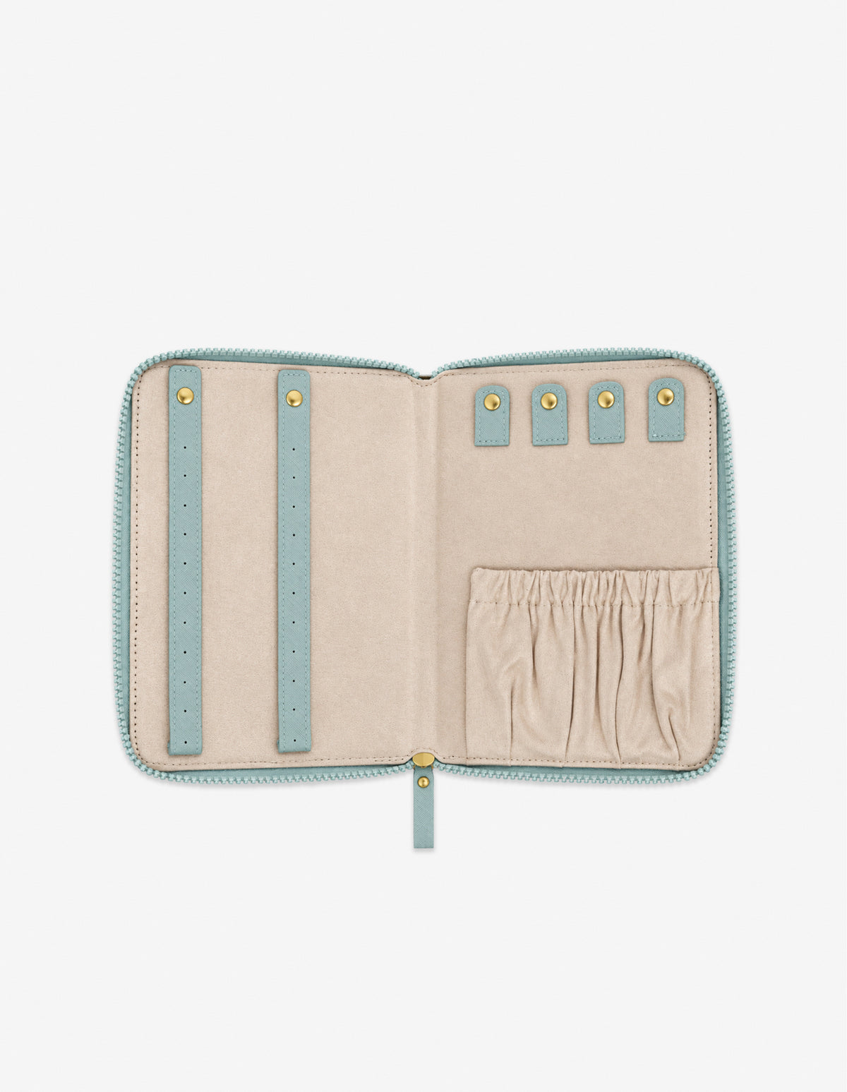Lustre & Sage Jewellery Travel Case in Sage