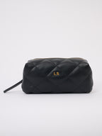 Lustre & Sage Travel Pouch in Black