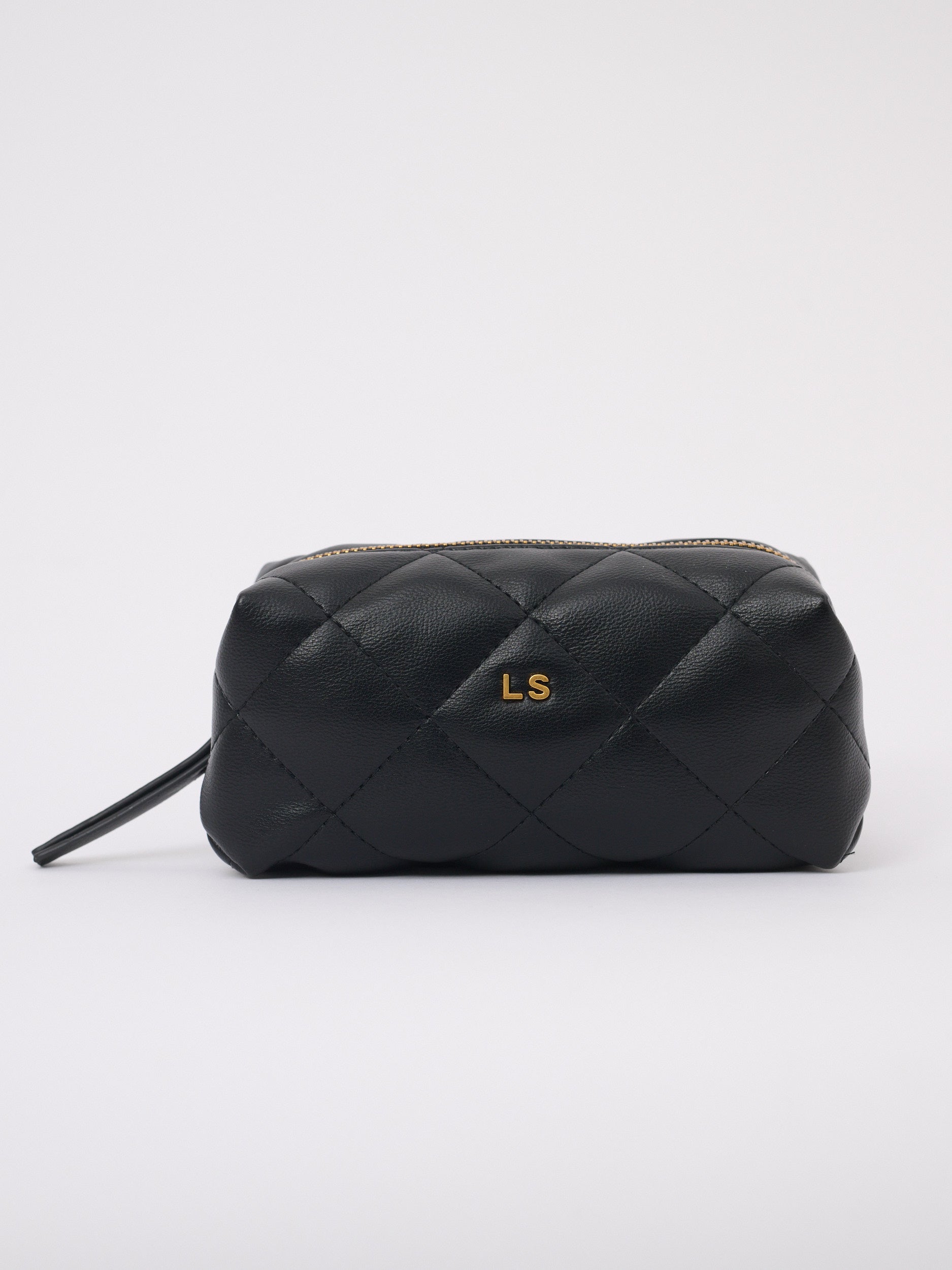 Lustre & Sage Travel Pouch in Black