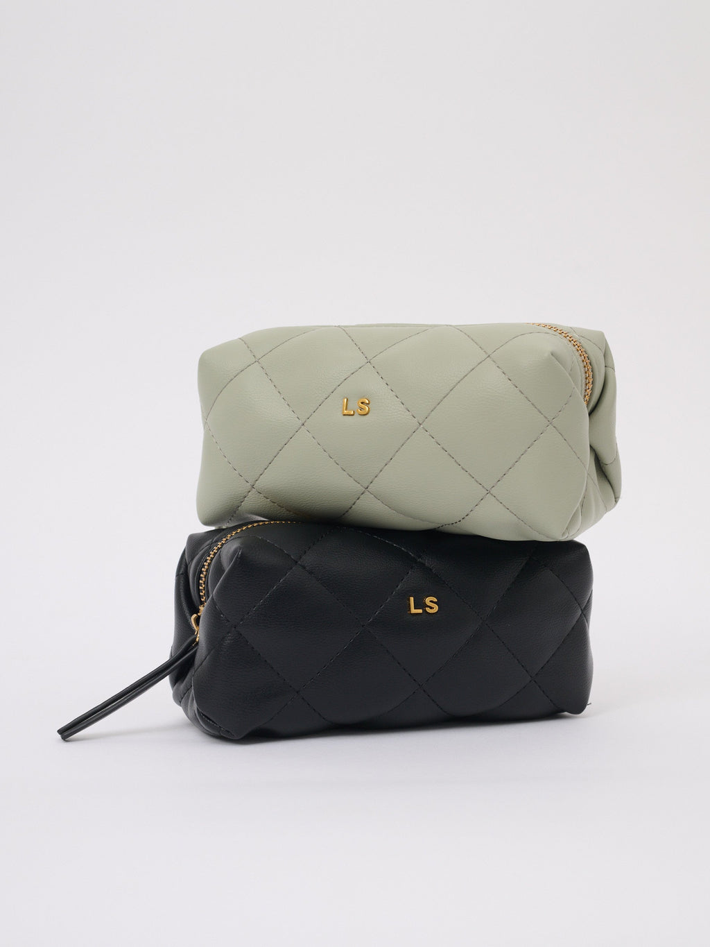 Lustre & Sage Travel Pouch in Black