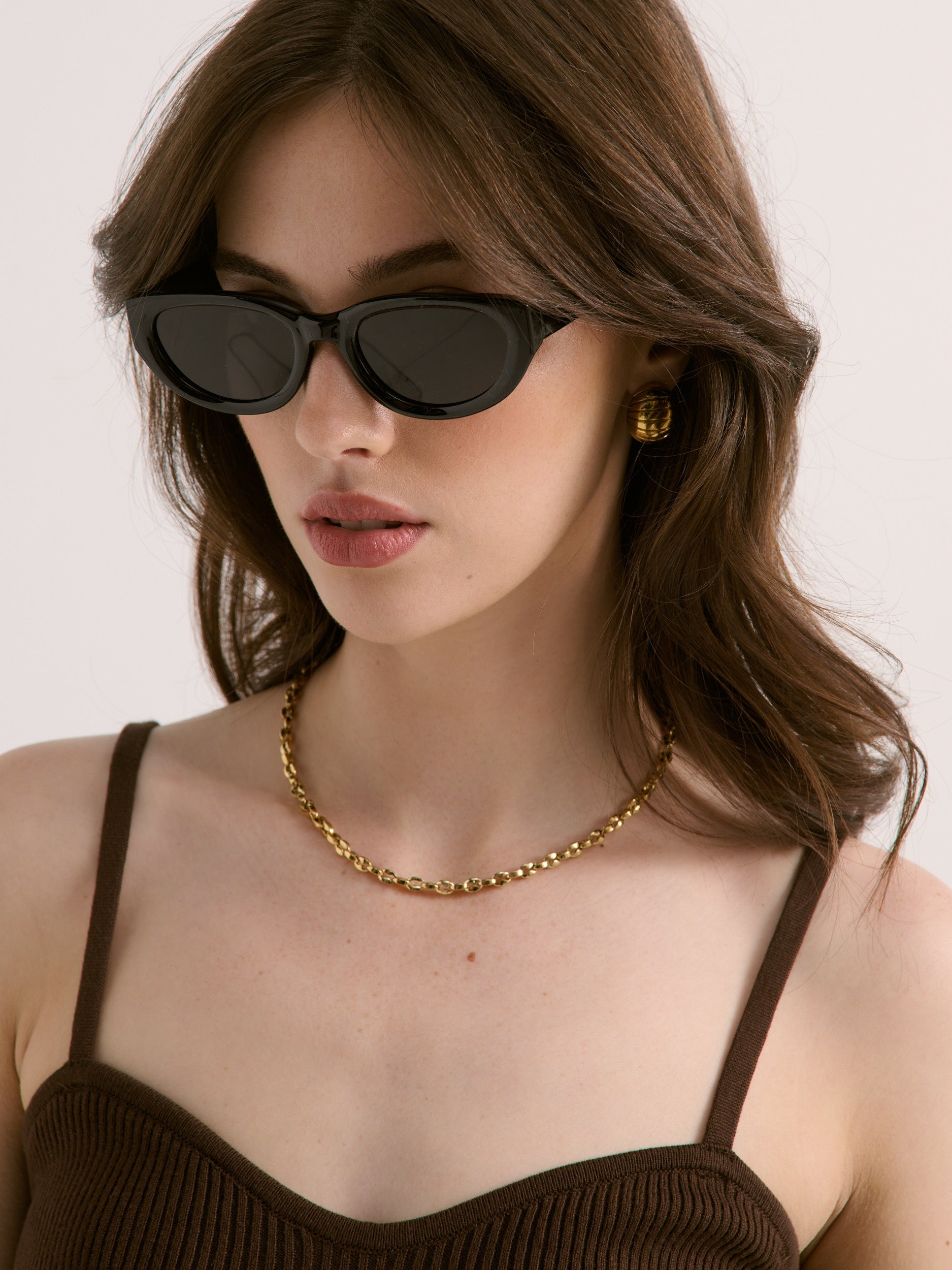 Dustin Polarised Sunglasses - Black