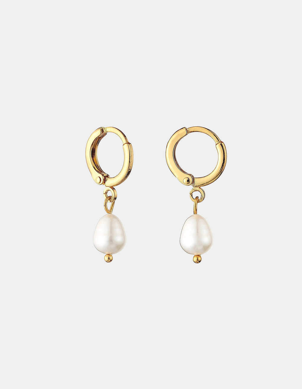 Daphne 18K Gold Plated Pearl Earrings
