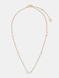 Ally Pearl Necklace - 18K Gold Plated