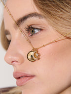 Gala Charm Necklace - 18K Gold Plated