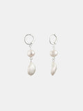 Aura Pearl Earrings - Sterling Silver Plated