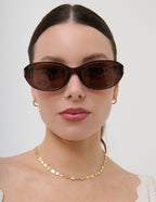 Valerie Polarised Sunglasses - Brown