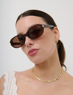 Valerie Polarised Sunglasses - Brown